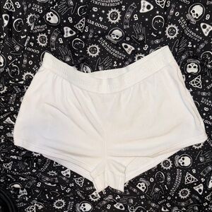 Juicy Couture White Pajama Shorts
